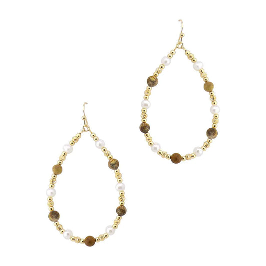 Meghan Browne Earrings: RAP Jasper