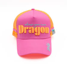 Release Your Inner Dragon Pink Trucker Hat