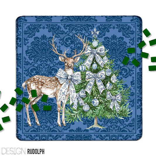 Mahjong Mat Rudolph