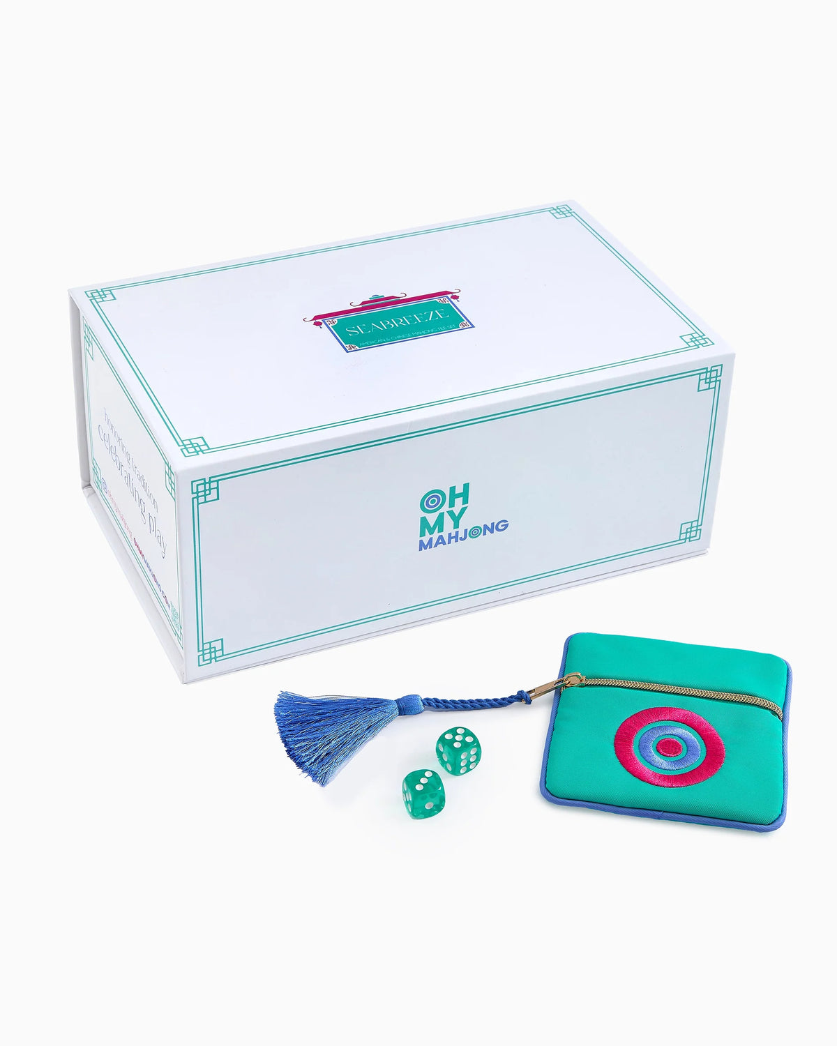 Mahjong Tile Set Seabreeze
