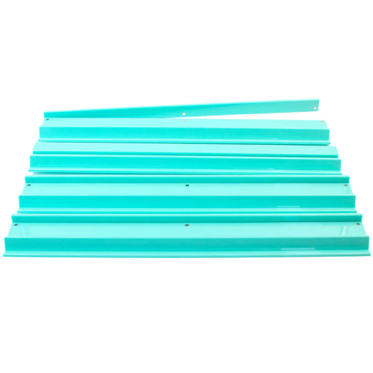 Premium Acrylic Mahjong Rack, Solid Macaron Green