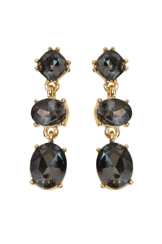 Meghan Browne Earrings: SURI Black Diamond