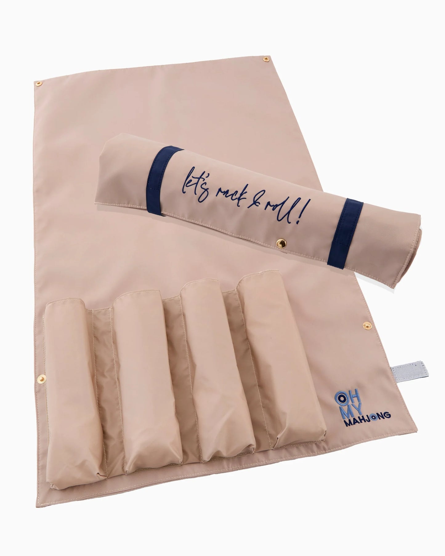 Mahjong Tan Let's Rack and Roll Bag