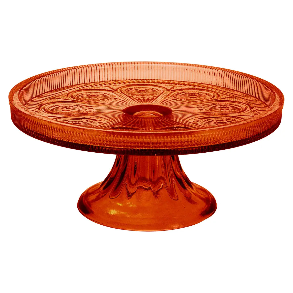 Umber Codi Glass Cake  Stand