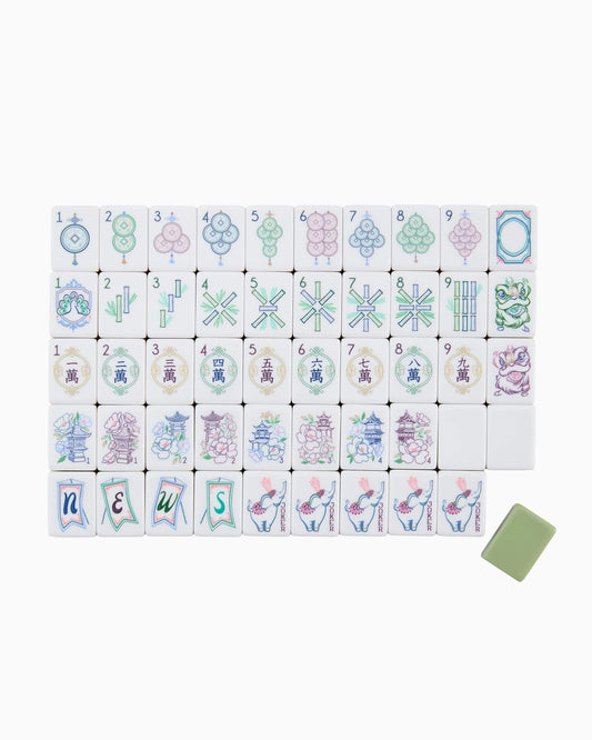 Mahjong Tile Set Willow