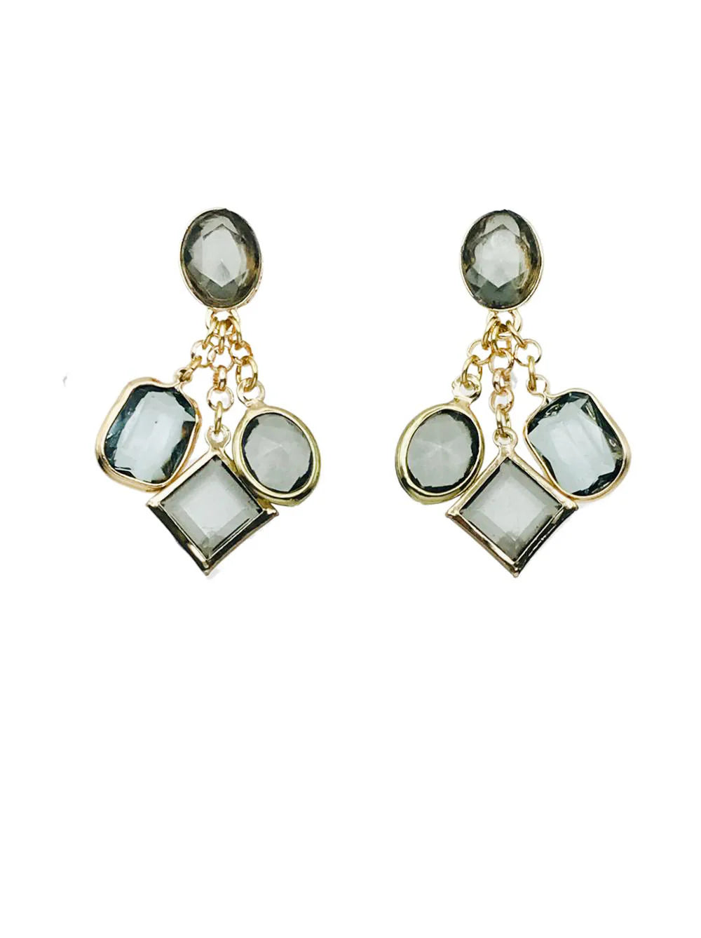 Meghan Browne Earrings: YAVET Black Diamond